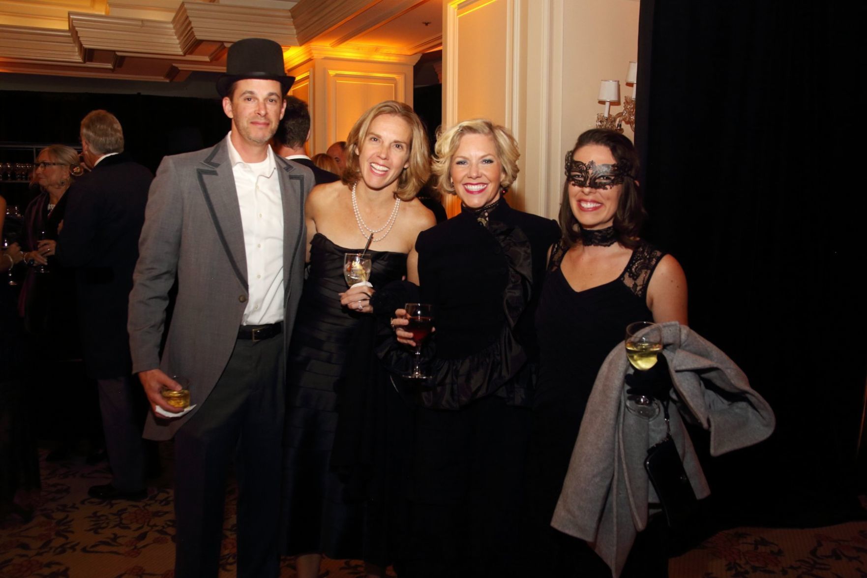 Jim and Mead Ploszay, Holly Campbell, Leslie Chicoineau